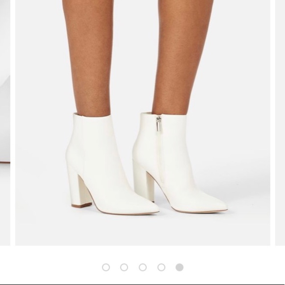 White booties